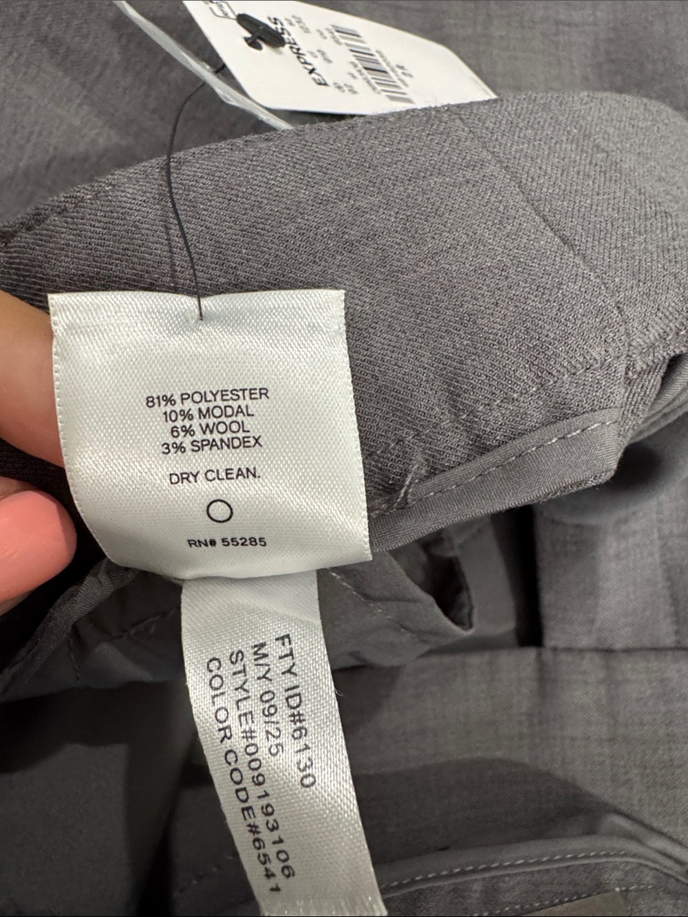 Express Editor Mid Rise Trouser - Picture 8 of 8